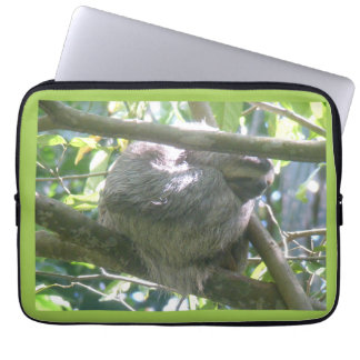 Cute Costa Rica Sloth Laptop Sleeve