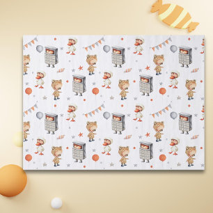 Cute Costume Animals Kids Birthday Tissue Paper