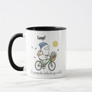 Cute Cottagecore Frog Nature Lover Enjoying Little Mug