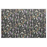 Cute Cottagecore Mushroom Ghosts Halloween Fabric