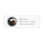 Cute Cotton Topped Tamarin Mailing Labels
