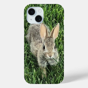 Cute Cottontail Bunny  iPhone 15 Case