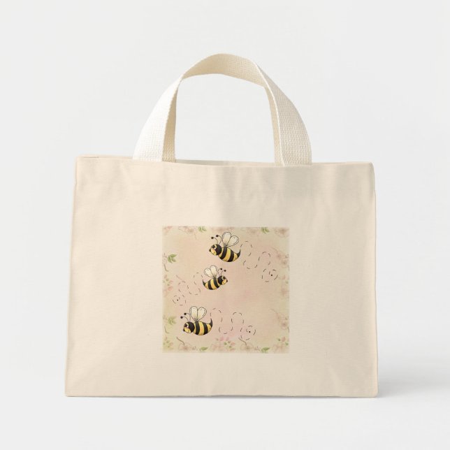 Cute Country Bees Tote (Front)
