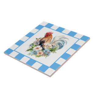 Cute Country chicken lovers  Ceramic Tile
