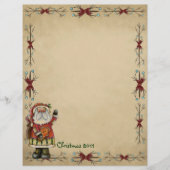 Cute Country Christmas Letterhead (Front)