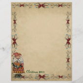 Cute Country Christmas Letterhead (Front)