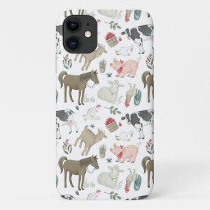 Cute Country Farmhouse Farm Animals iPhone 11 Case