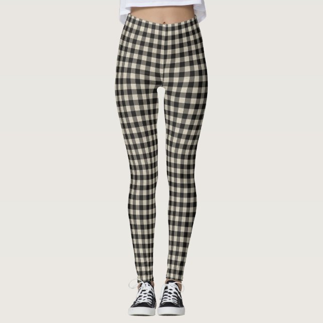 Cute Country Gingham Leggings (Front)