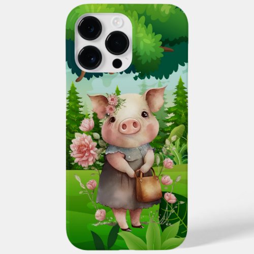 cute Country pig lovers Case_Mate iPhone 14 Pro Max Case