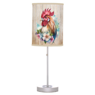cute Country rooster lovers Table Lamp