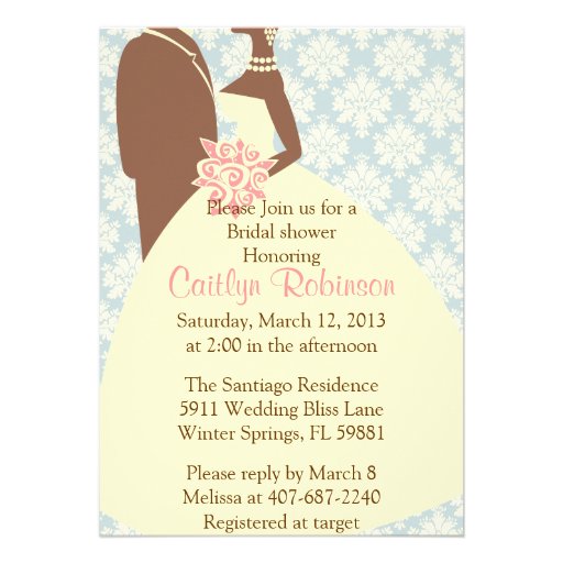 Cute Wedding Shower Invitation Wording 6