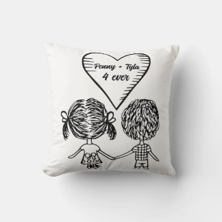 cute couple cushion
