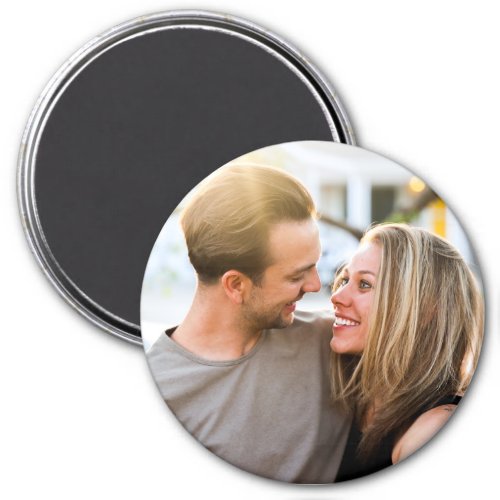 Cute Couple Custom Photo Personalized  Magnet