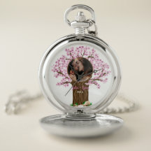 Cute Couple Custom Photo Stop Watch