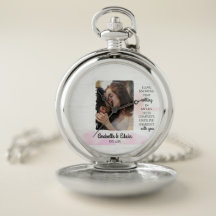 Cute Couple Custom Photo Stop Watch