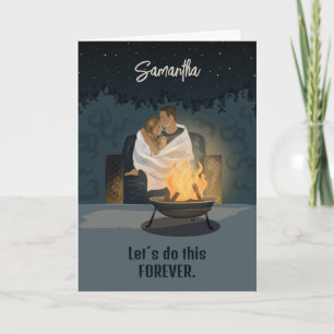 Cute Couple Custom Valentine´s Card