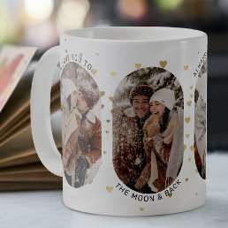 Cute Couple &#39;I Love You&#39; 4 Photo Collage Coffee Mug