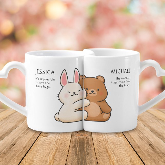 Cute Couple in Love Funny Valentine's Lovers' mug (Creator Uploaded)