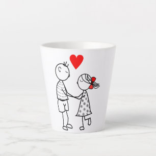 Cute Couple Latte Mug