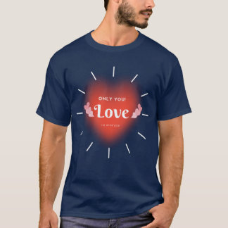 Cute Couple Love Heart Tee