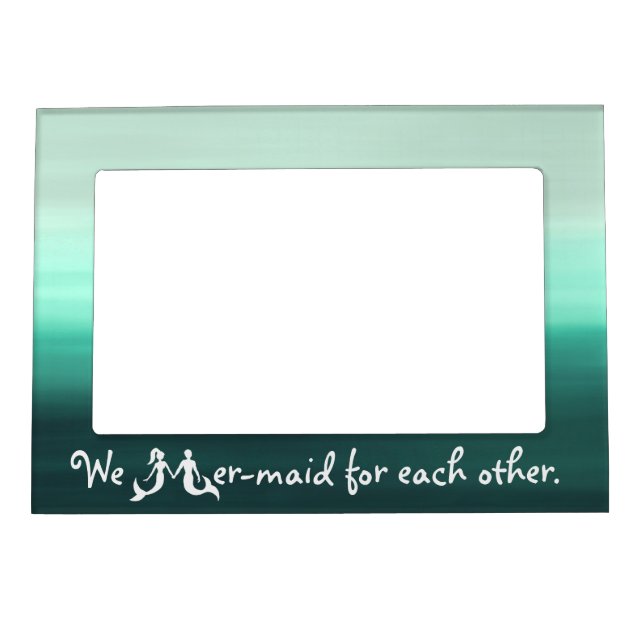 Cute Couple Mermaid Frame (Front)