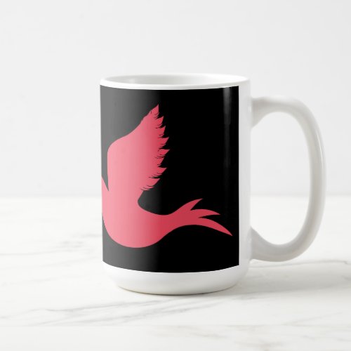 cute couple_white_birds_kissing coffee mug