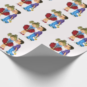 Cute couple Your Valentine's Day Wrapping Paper