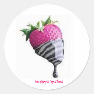 cute, Courtney's Creations Classic Round Sticker
