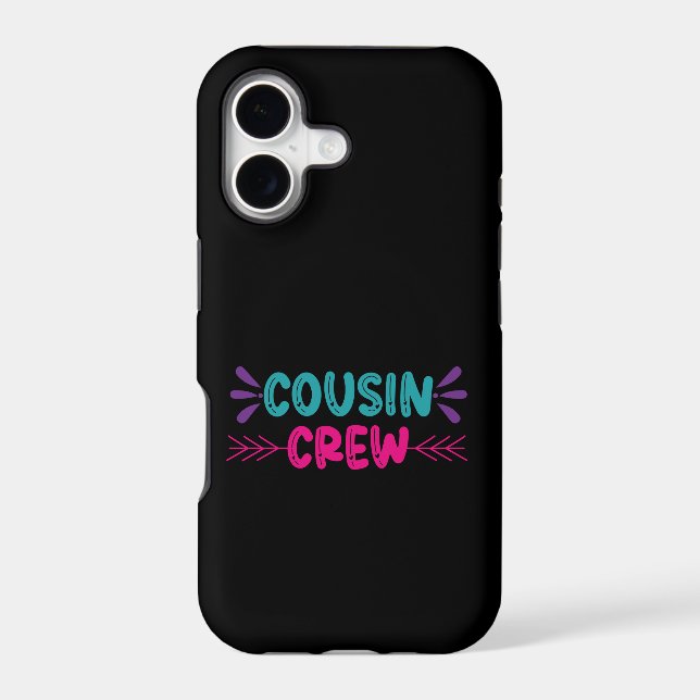 Cute Cousin Crew Iphone Case (Back)