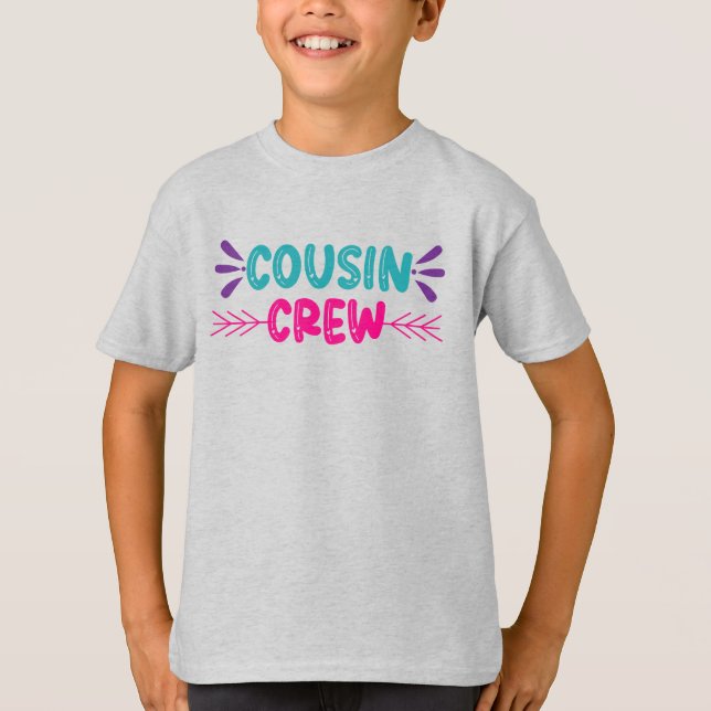 Cute Cousin Crew T-Shirt (Front)