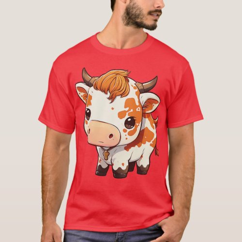 Cute cow 1 T_Shirt