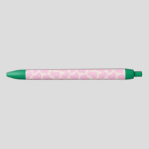 Cute Cow Animal Print Pattern Aesthetic Pink Pen