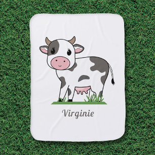 Cute Cow Baby Blanket