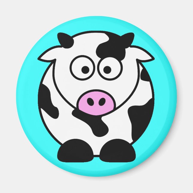 CUTE COW BULL MAGNET (Front)