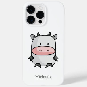 Cute Cow Cartoon Case-Mate iPhone 14 Pro Max Case