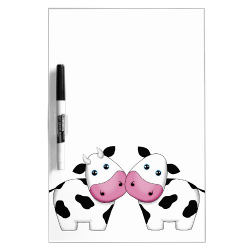 Cute Cow Couple Dry_Erase Board
