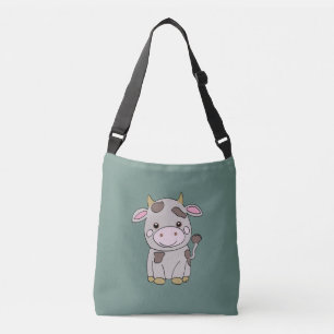 Cute cow crossbody bag