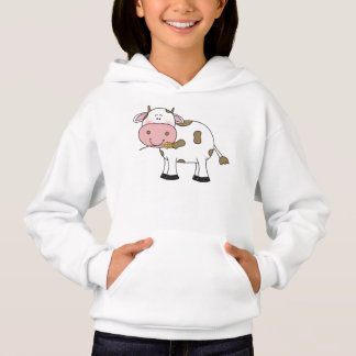 Cute Cow Design Adorable Farm Animal Art for Cow Hoodie