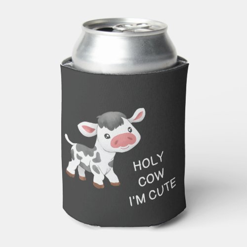 Cute cow design can cooler