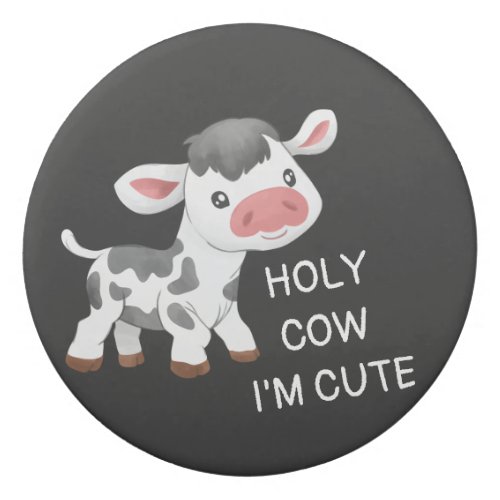 Cute cow design eraser