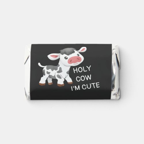 Cute cow design hersheys miniatures