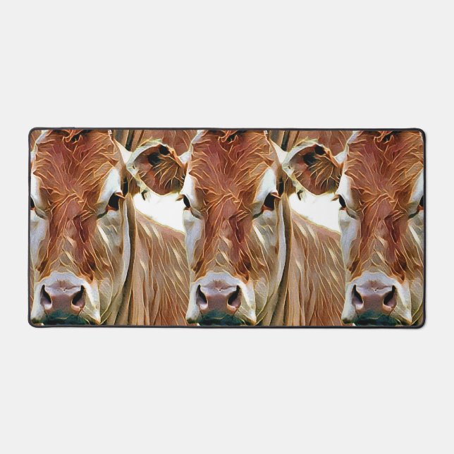 CUTE COW DESK MAT (Front)