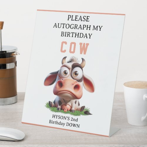 Cute Cow Farm Animals 2nd Birthday Party