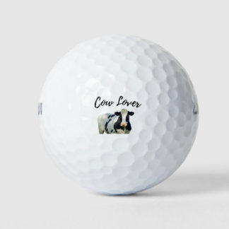 Cute Cow Golf Balls