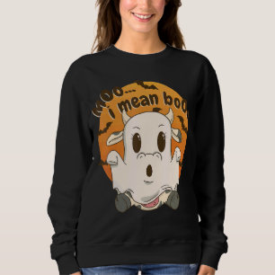 Cute Cow  Halloween Sweatshirt