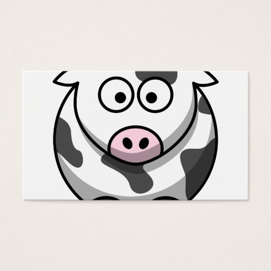 Cute Cow Head and Tail (Front)