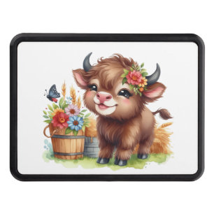 Cute Cow Hitch Cover