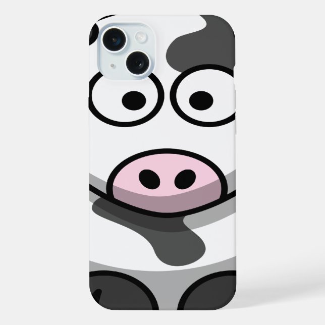 Cute Cow Iphone Case (Back)