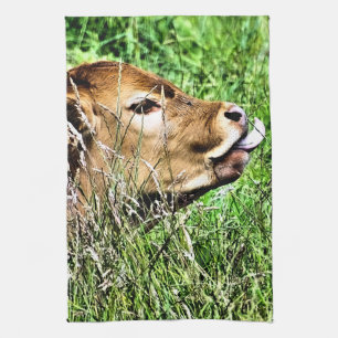 CUTE COW KITCHEN TOWEL