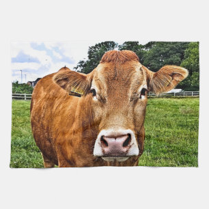CUTE COW KITCHEN TOWEL